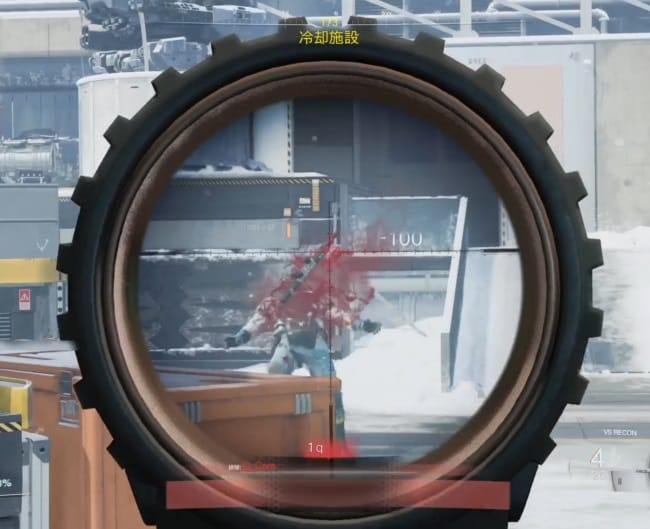 COD BO7のVS RECONで戦闘